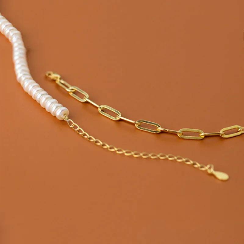 Serene Rebel Baroque Chain Necklace
