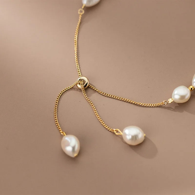 Eternal Pearl Seashell Bracelet