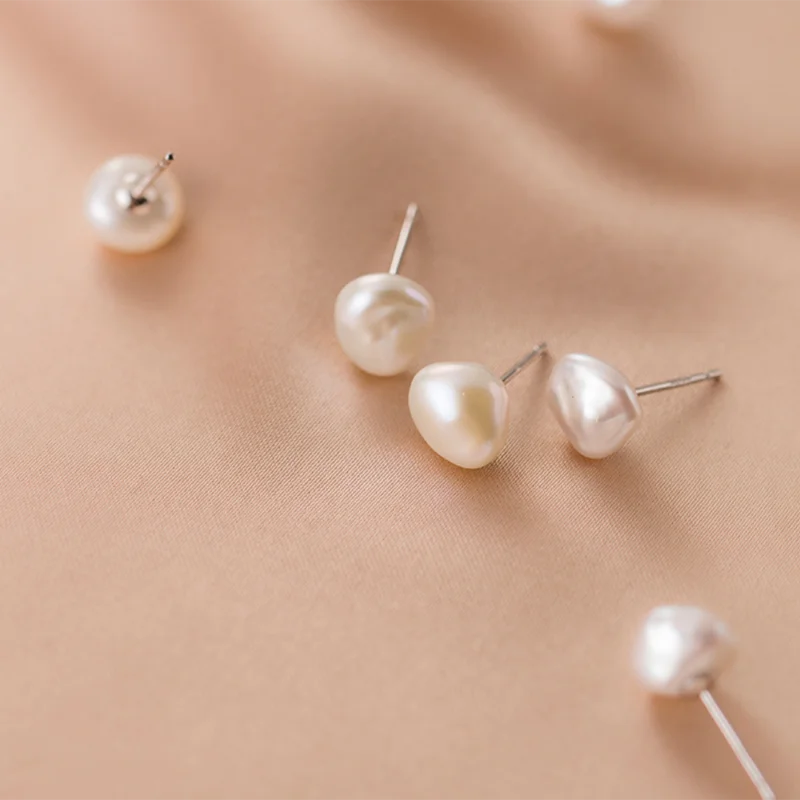 Timeless Classic Baroque Pearl Studs