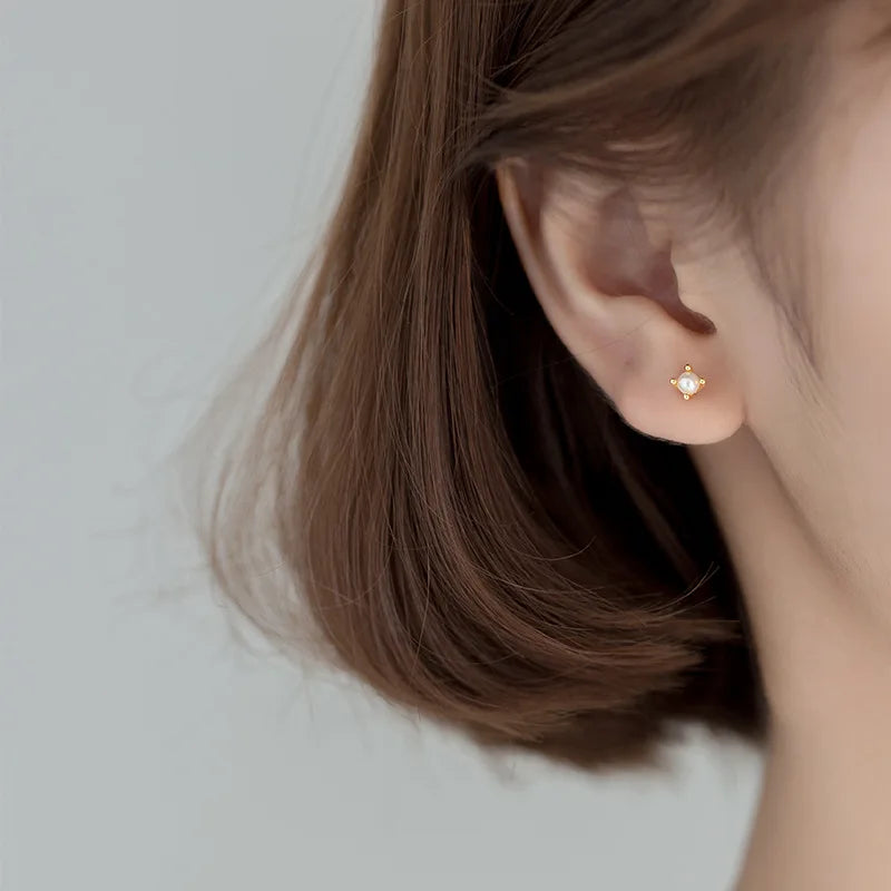Mini Baroque Charm Earrings
