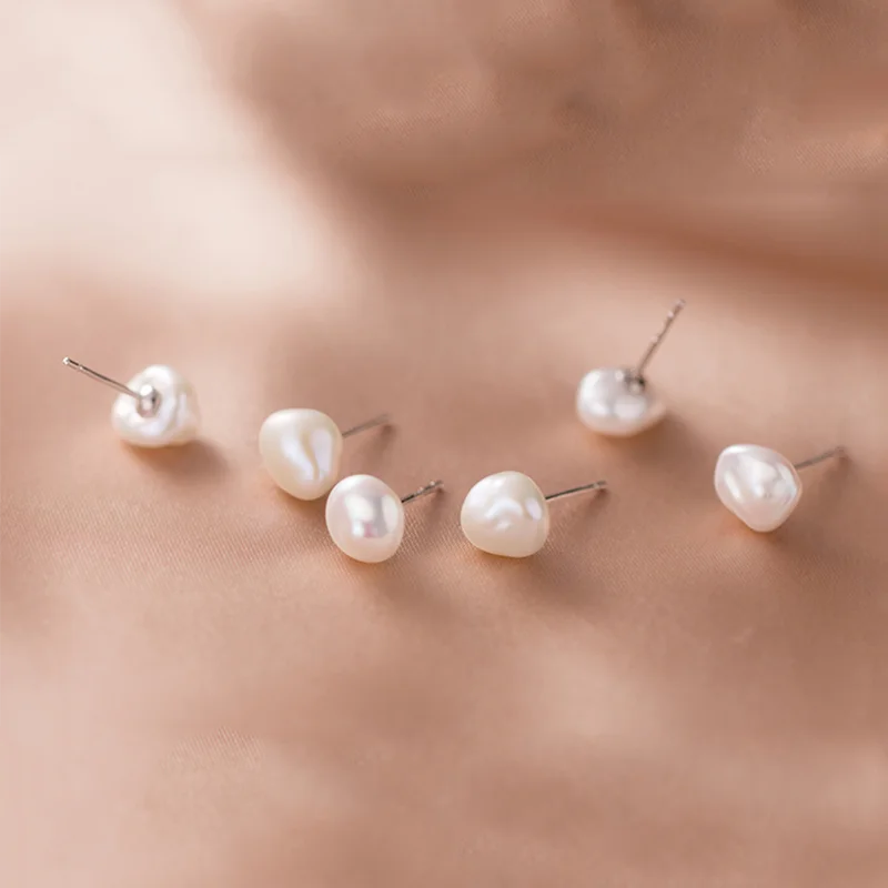 Timeless Classic Baroque Pearl Studs