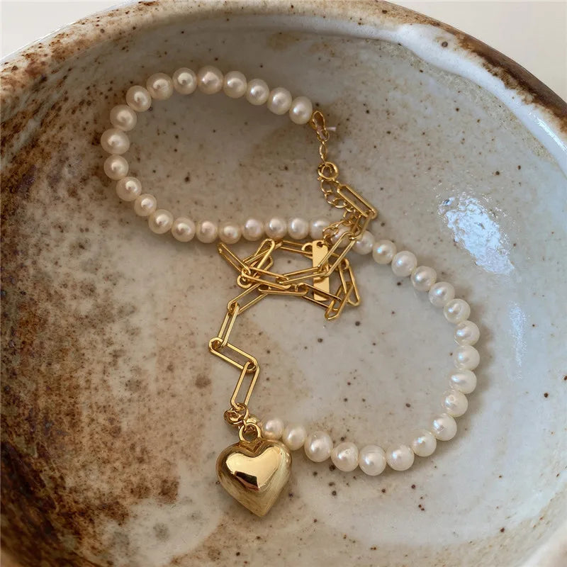 Timeless Love Pearl Pendant Necklace