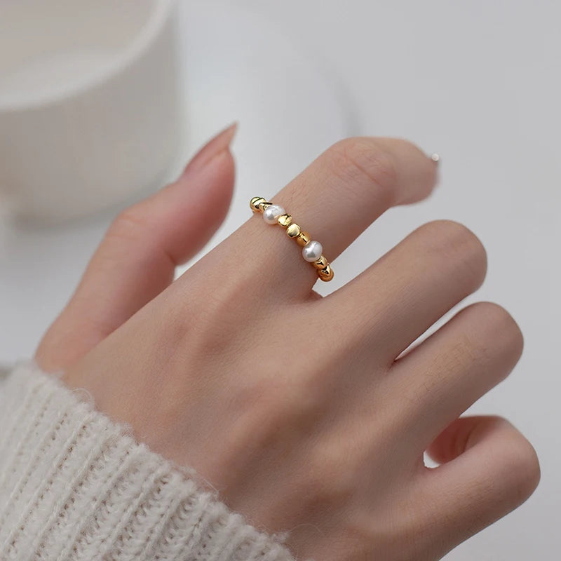 Celeste Pearl Ring