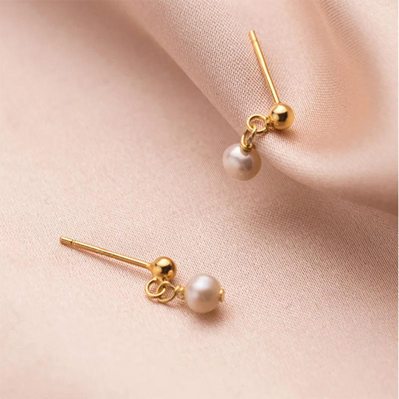 Luminous Charm Pearl Studs
