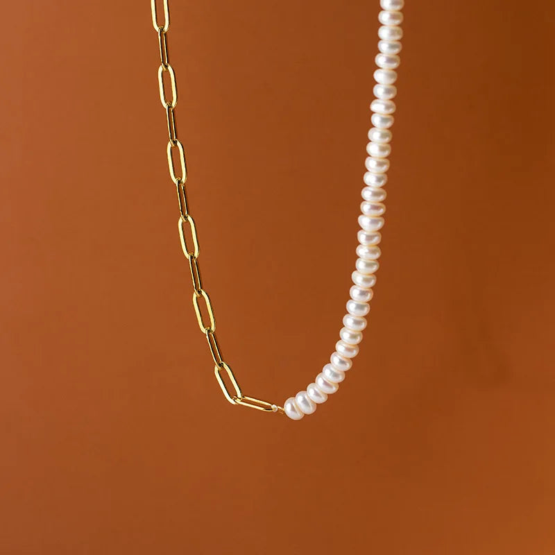 Serene Rebel Baroque Chain Necklace