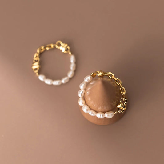 Rebel Luxe Pearl Ring